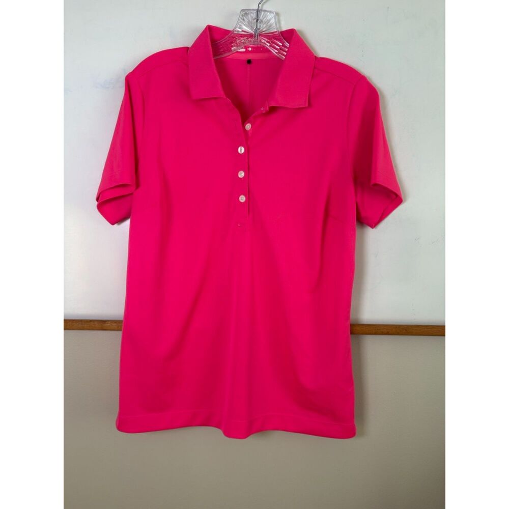 Nike Golf Tour Performance Dri-FIT Women's Polo, Hot Pink, Size L